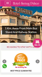 Mobile Screenshot of hotelsarangpalace.com